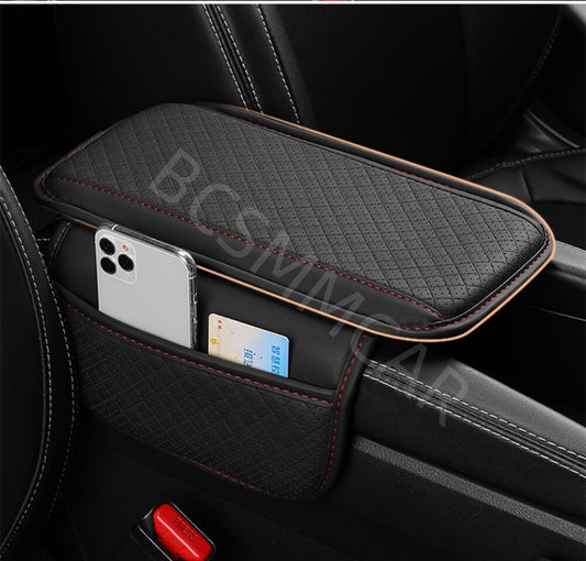 ya 8 5.26 Auto Armrest Cushion Cover Center Console Box Pad Protector Car Accessories