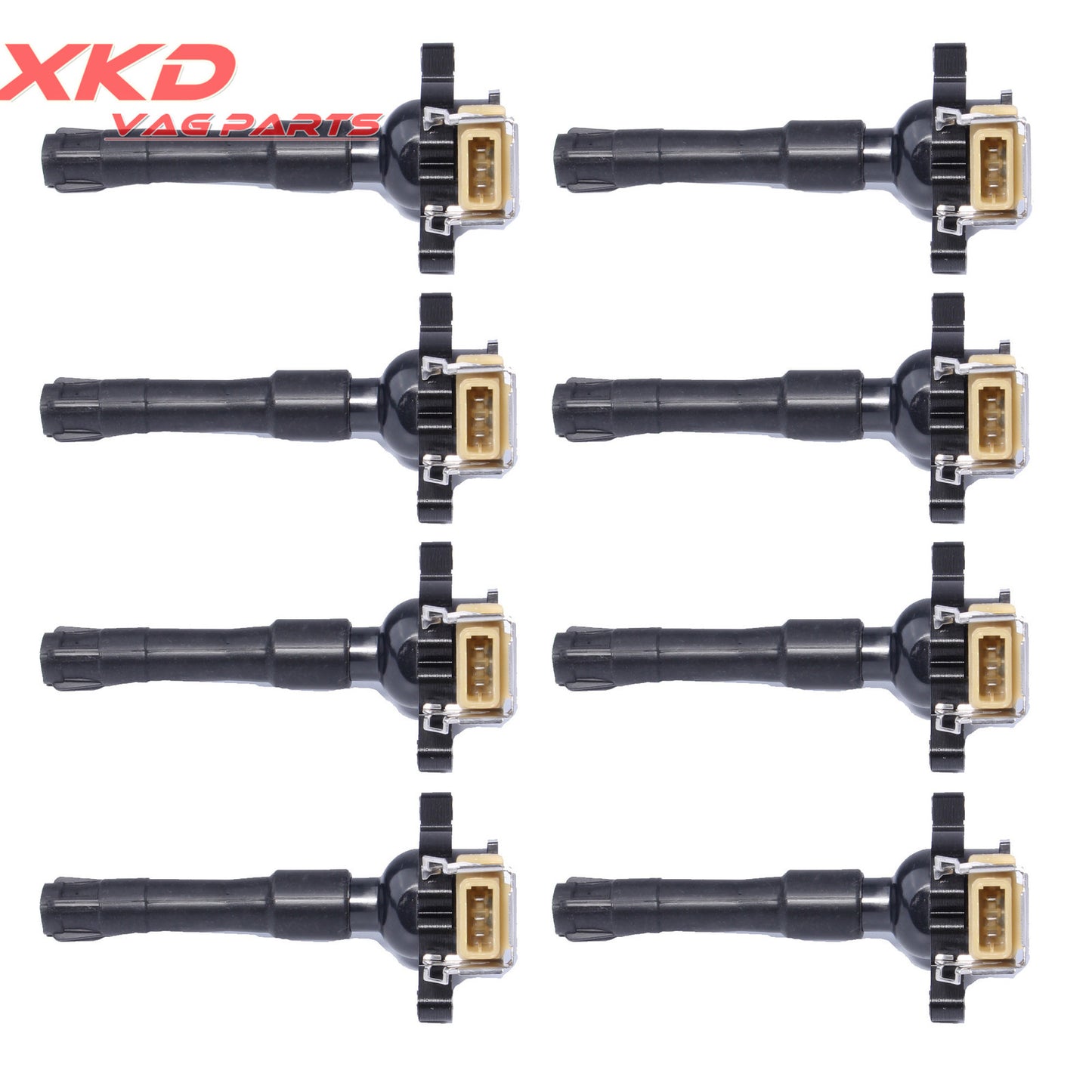 ya 5 8.7 8X Ignition Coil Set for BMW E36 E38 E39 E46 740i 325i 330i X5 12131748018