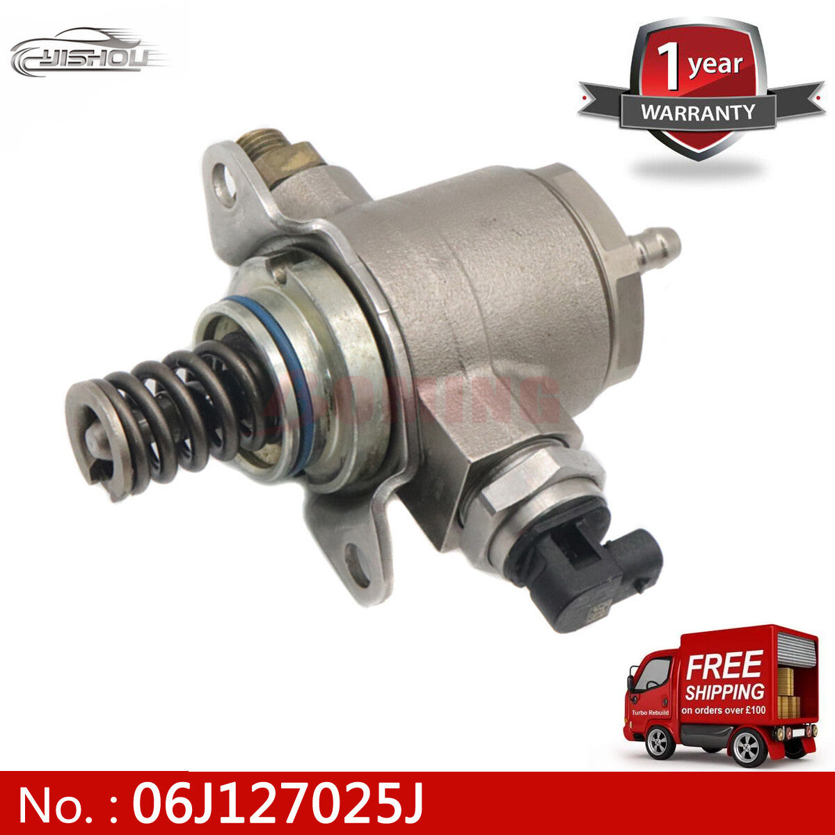 ya 27 7.2 High-pressure fuel pump 06J127025E is suitable for Golf , for Passat , for Tiguan , for Audi A4, A6, TT 2.0TFSI.
