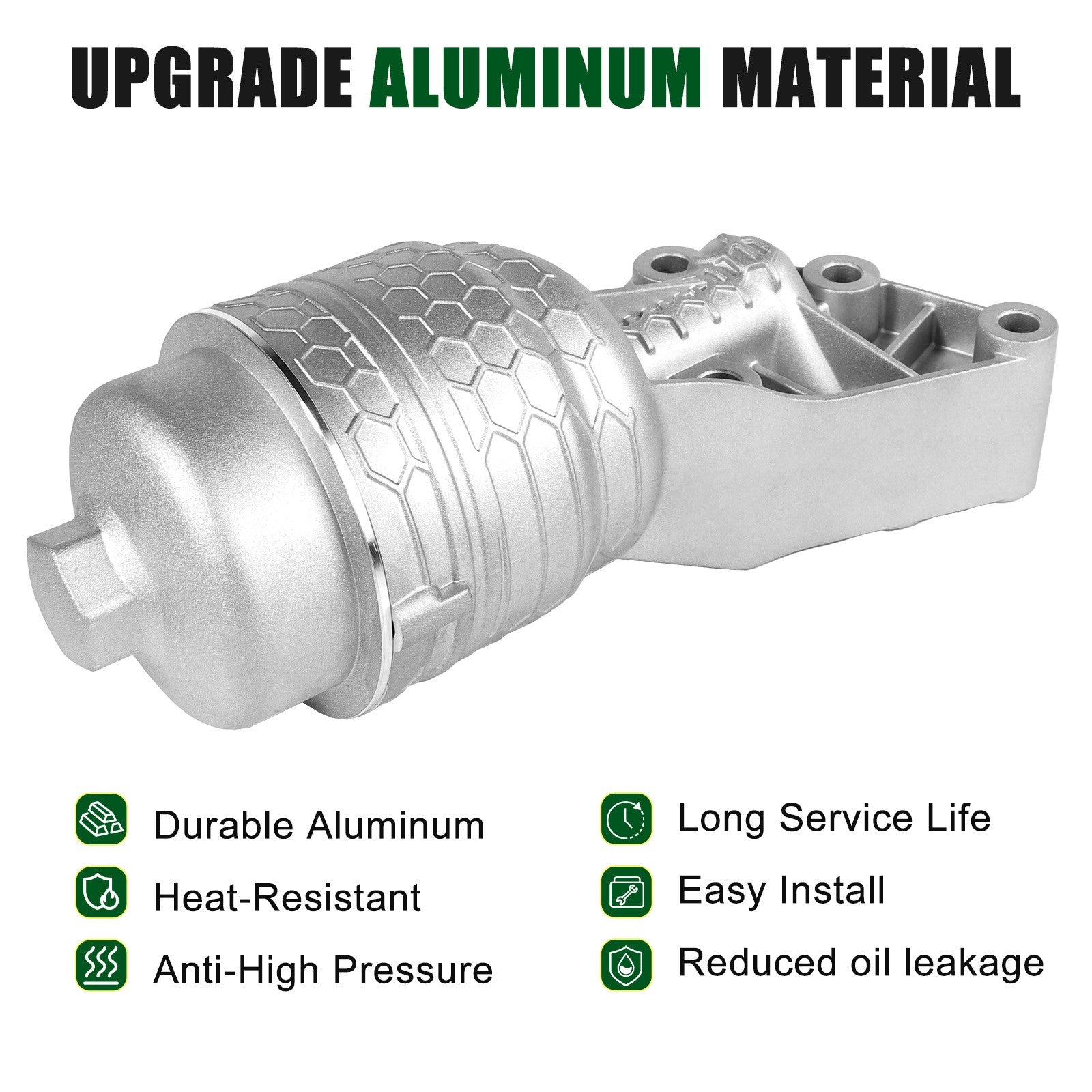ya 5 8.7 Oil Filter Full Aluminum Housing kit for Kia Telluride 2020-2024 NO.26300-3LAA0