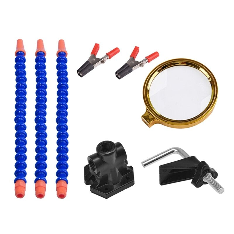 ya 25 Professio l Helping Hands Soldering Third Hand Tool Glass 3 Arms