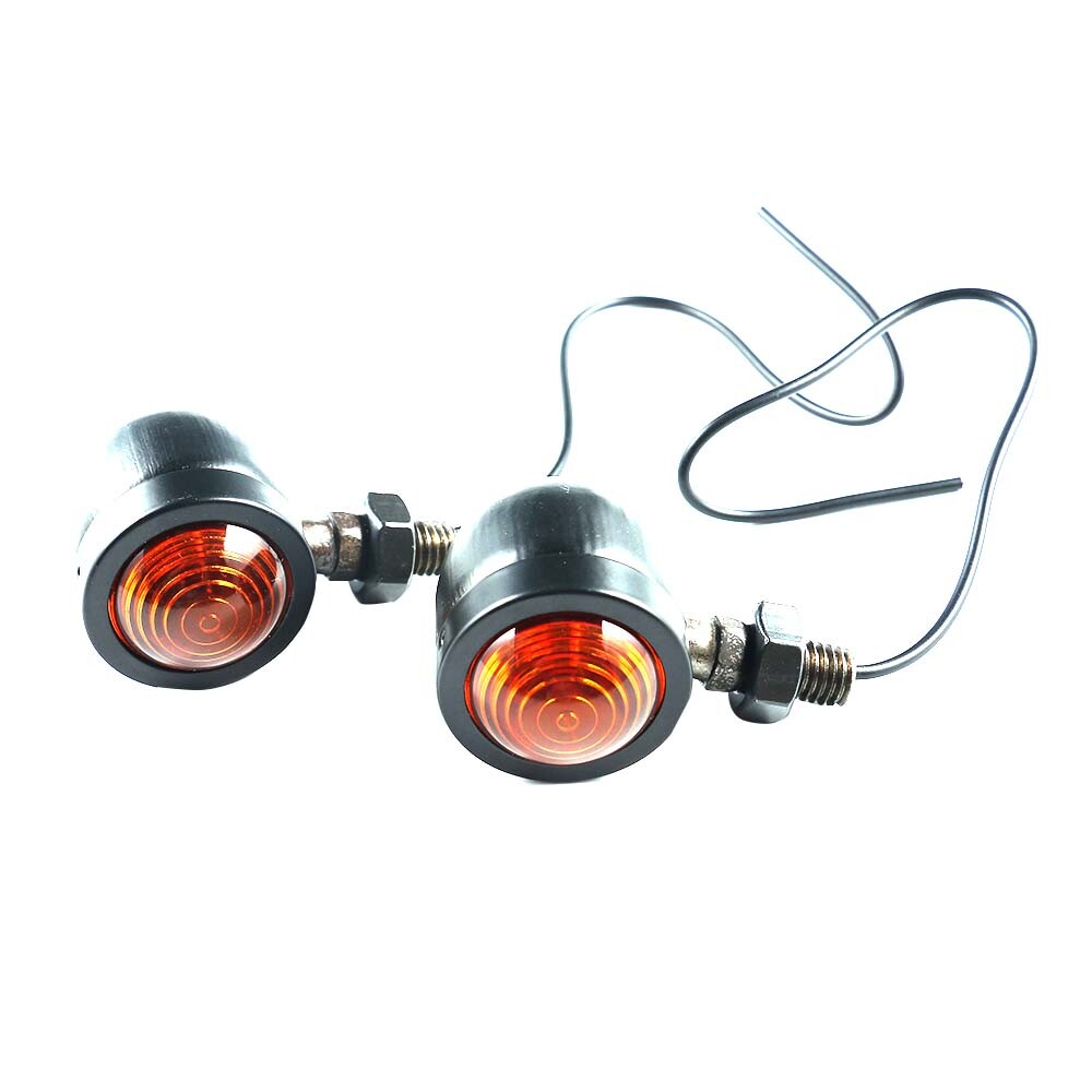 ya 4 6.17.2 2x Turn Signal Light Marker Lamp Fits For Universal 12v Motorcycle / Motorbike
