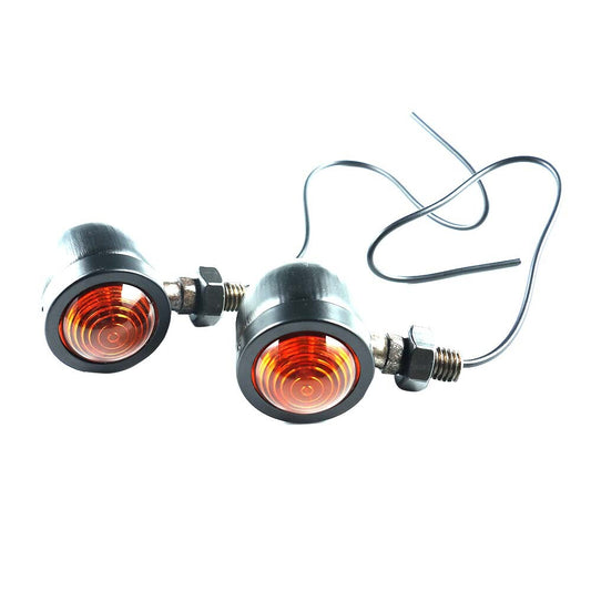 ya 4 6.17.2 2x Turn Signal Light Marker Lamp Fits For Universal 12v Motorcycle / Motorbike