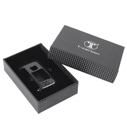 ya 5 8.7 Carbon Fiber Key Cover Direct Replace for Jaguar XE XF XJ F TYPE Key Fob Remote