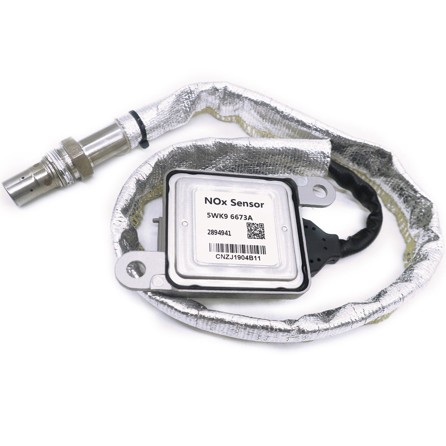ya 1 8.5.1 2894941 Nitrogen oxide NOX sensor 5WK9 6673A suitable for 12V 795mm 1 piece/batch