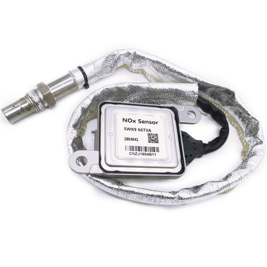 ya 1 8.5.1 2894941 Nitrogen oxide NOX sensor 5WK9 6673A suitable for 12V 795mm 1 piece/batch
