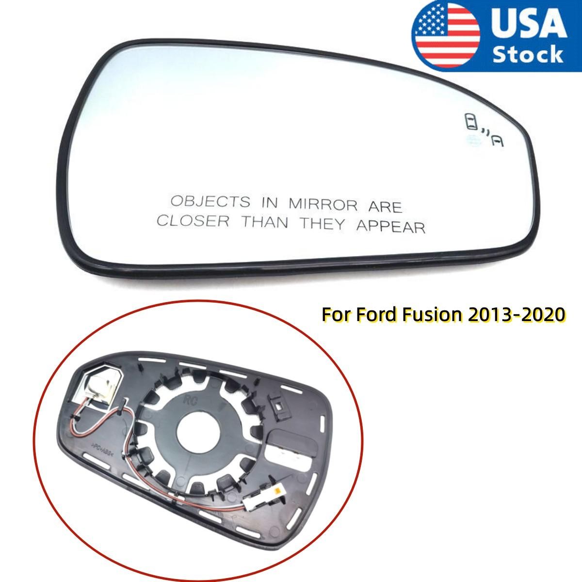 ya 2 6.29 Right Passenger Side Mirror Glass DS7Z-17K707-A Fit for Ford Fusion 2013-2020
