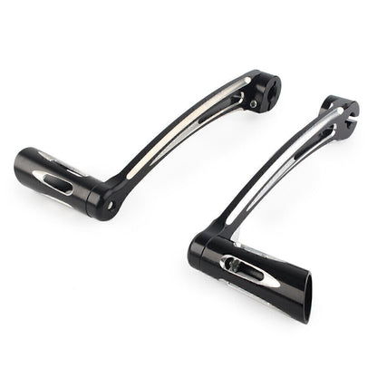 ya 5 8.7 Heel Toe Shift Lever W/ Shifter Pegs Fit 1997-2016 for Harley Touring FLH/T