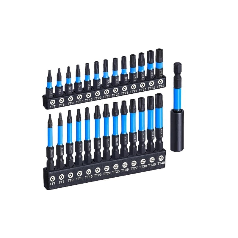 ya 26 27Pcs Steel Adapter Driver Bits Screwdriver Bit Tool For Multiple Surfaces