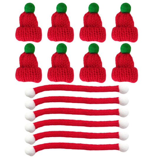 ya 25 20 Pcs ature Doll Berets Hat Hats Scarfs Knitted and Scarves