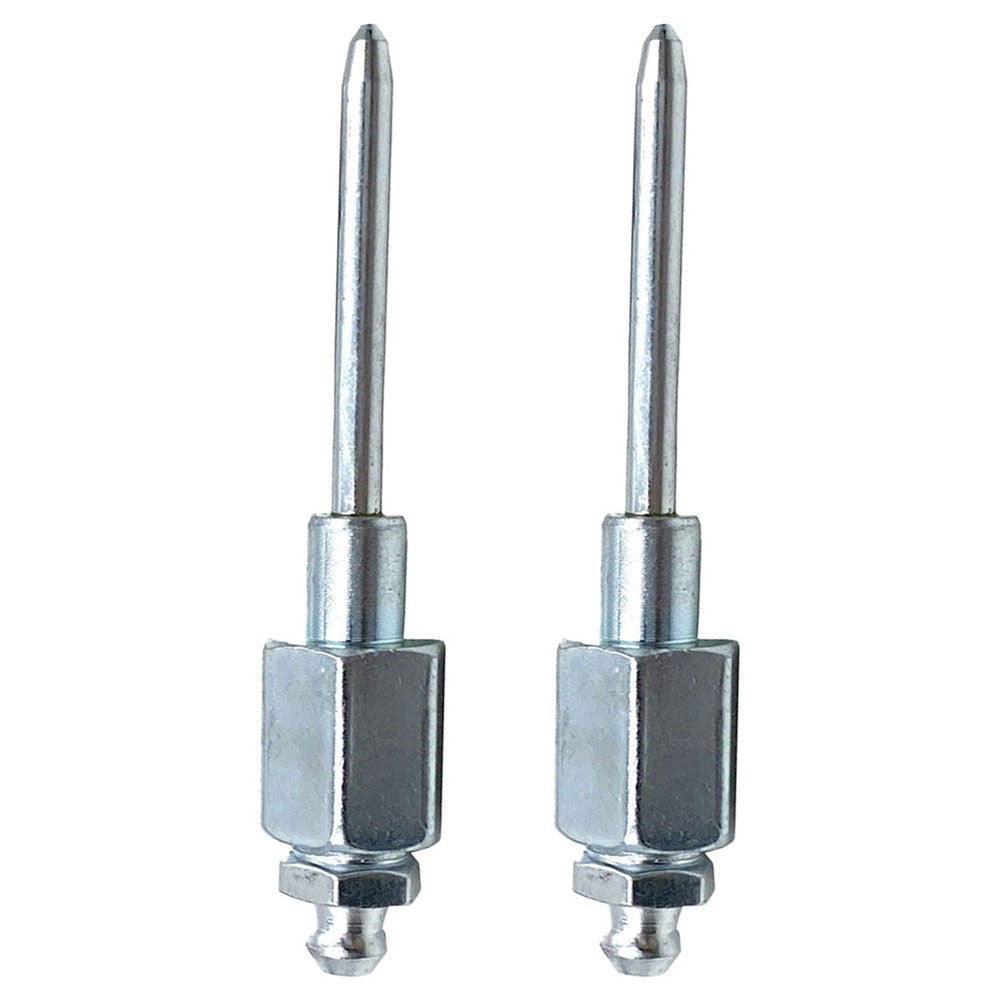 ya 14 Rust resistant Detachable Tip Grease Needles 1/8 Inch NPT Threads 2pcs Pack