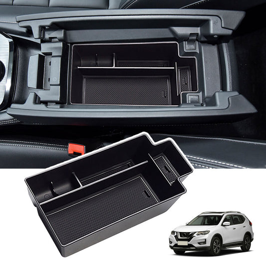 ya 8 5.26 Car Center Armrest Storage Tray Organizer Box Fit 2021-2024 for Nissan Rogue