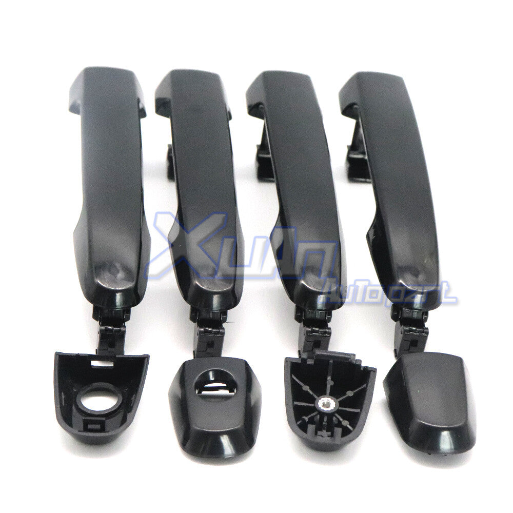 ya 5 8.7 4x Front Rear Left Right Door Handles Black for Toyota for Camry Matrix Highlander