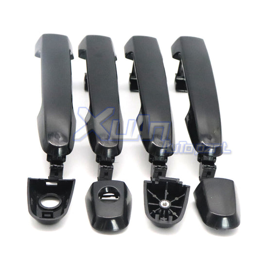 ya 5 8.7 4x Front Rear Left Right Door Handles Black for Toyota for Camry Matrix Highlander