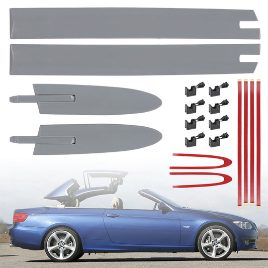 ya 1 7.2 4Pcs Left+Right Convertible Roof Top Hinge Cover Clip for BMW 335i M3 M4 F83 E93
