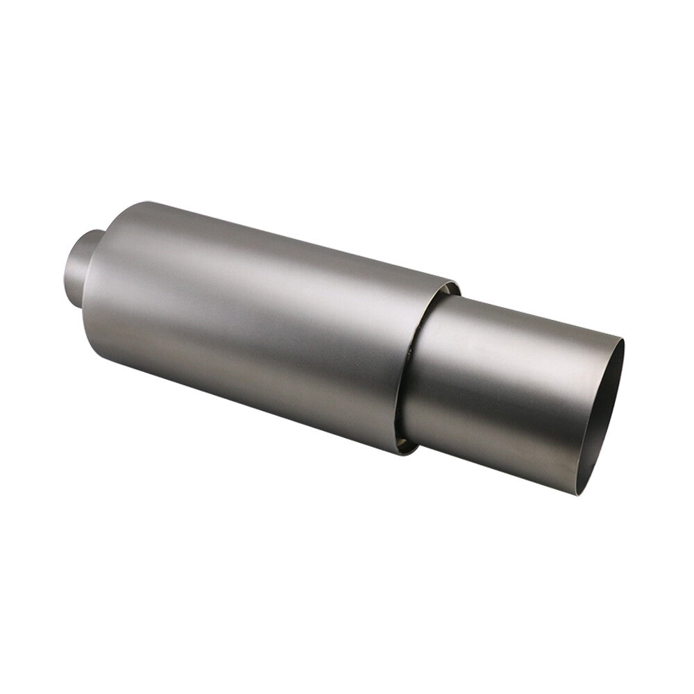 ya 1 7.4 Ti 2.5'' ID 4.5'' OD Great Sound Muffler Tips 6'' Body Resonator