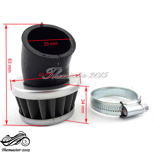 ya 8 5.26 Air Filter 35mm Air For 50cc 70cc 90cc 110cc Pit Dirt Bike Quad ATV ATC Go Kart