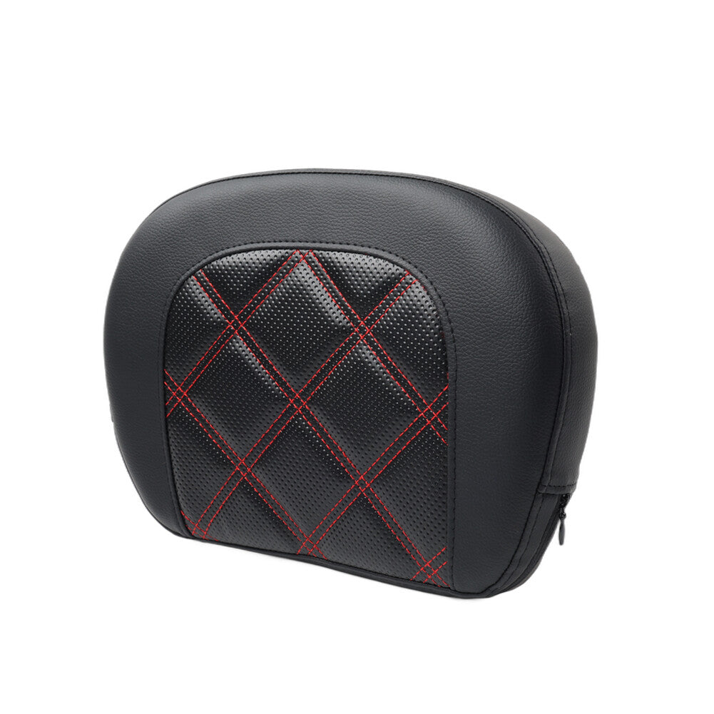 ya 3 6.25.3 Rear Passenger Sissy Bar Black Backrest Pad for Harley Street Glide FLHX FLHXS