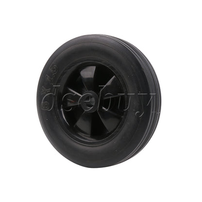 ya 14 Black Solid Rubber Replacement Tire for Hand Truck 6 Dia 0.51 Bore Diameter