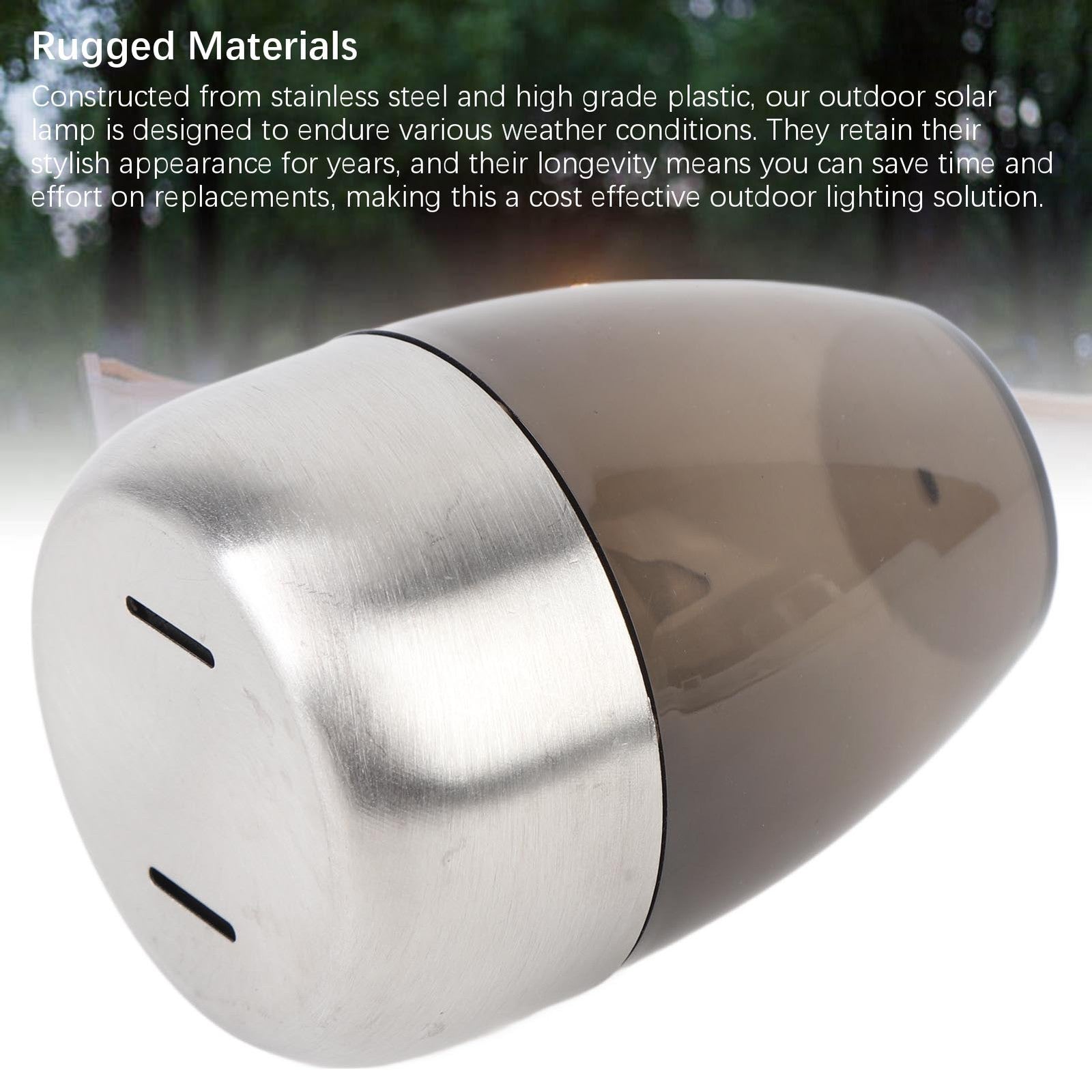 ya 14 Black Solar Candle Light Rai Proof Decorative Solar For Paths