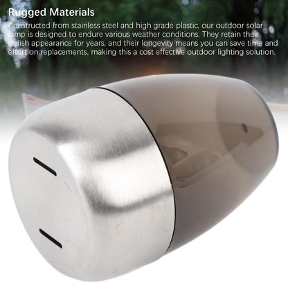 ya 14 Black Solar Candle Light Rai Proof Decorative Solar For Paths