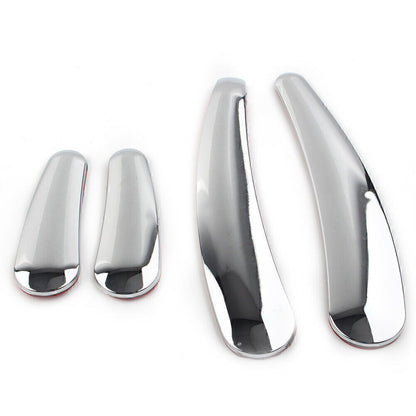 ya 5 8.7 for Harley Softail Models 08-up 4x Chrome Curved Swingarm F for Ram e Insert Set