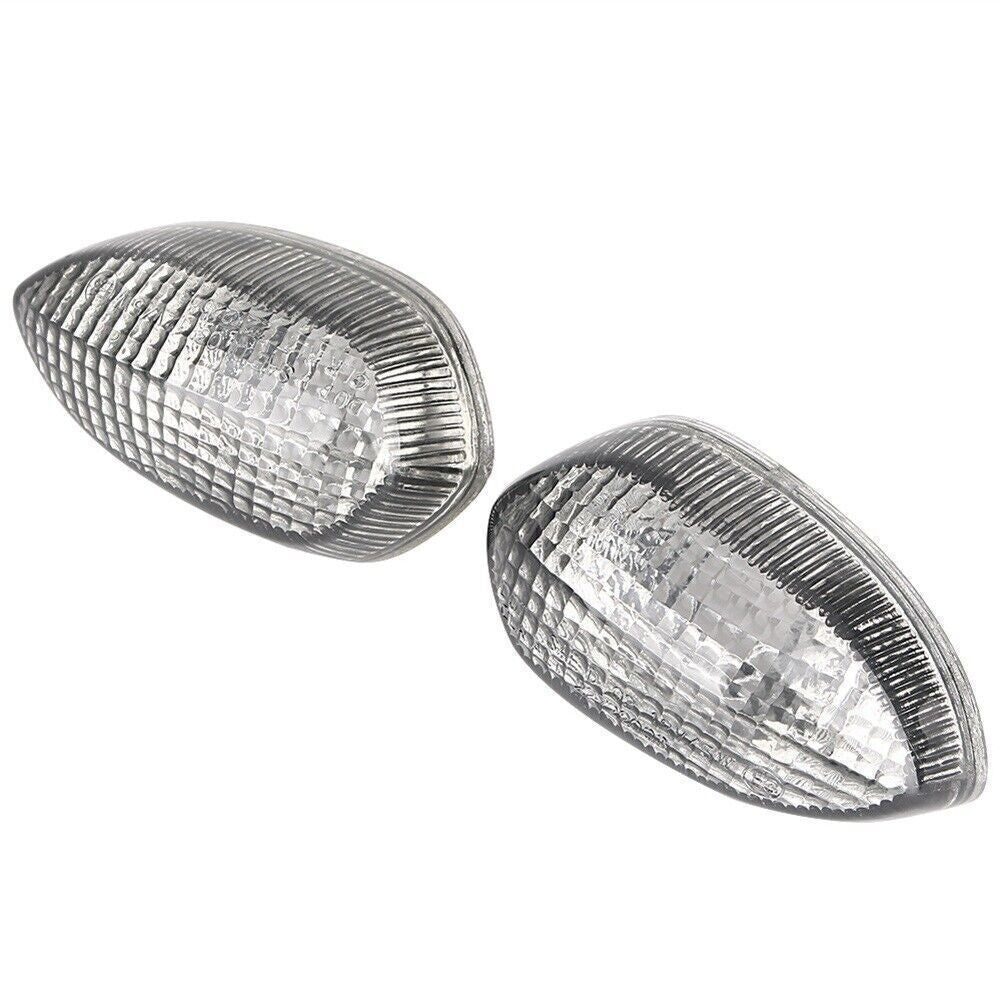 ya 4 6.17.2 Smoke Turn Signal Lights Indicator Blinker Lens Fit for Yamaha YZF R1 2002-2006 2003