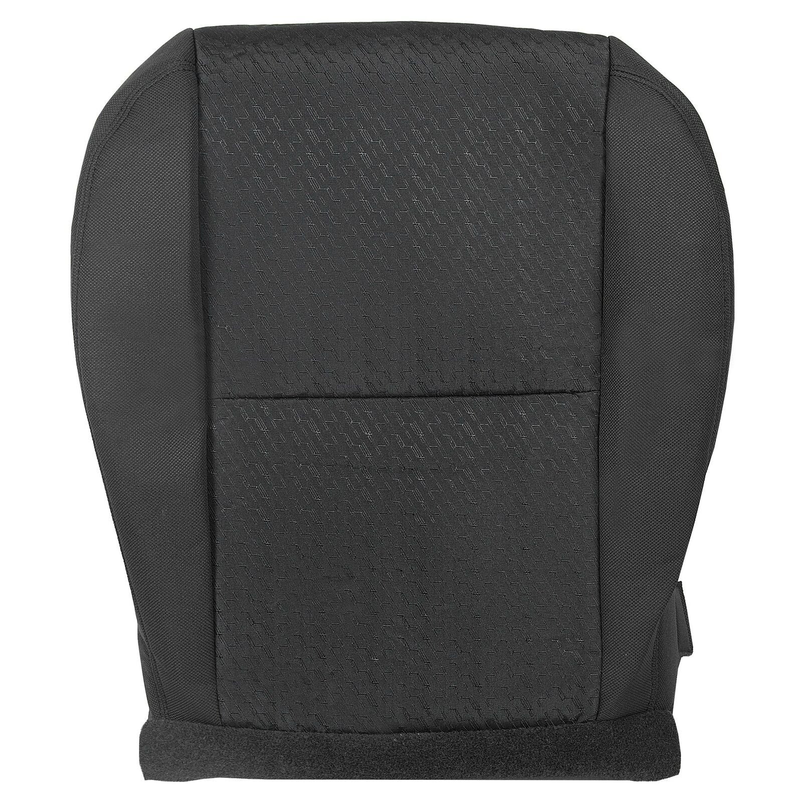 ya 12 5.22 For 07-14 for Chevy for Silverado 1500 2500/3500HD Driver Bottom Black CLOTH for SEAT Cover