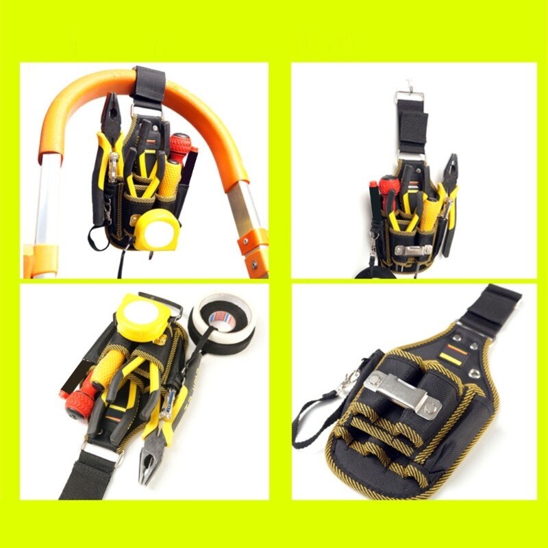 ya 26 Tool Pouch for Electrician Carpenter Organizer Pocket Attachment Tool Bag