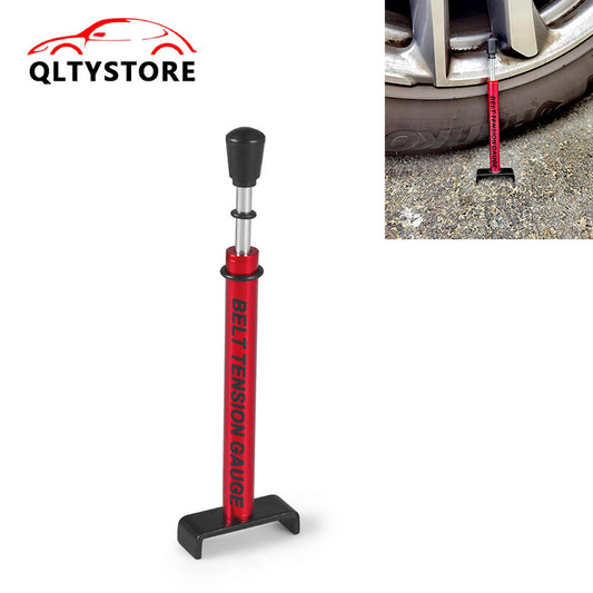 ya 3 6.24 Motorcycle Adjustable Belt Tension Gauge Tool for Harley &All Belt Drive Bike Red