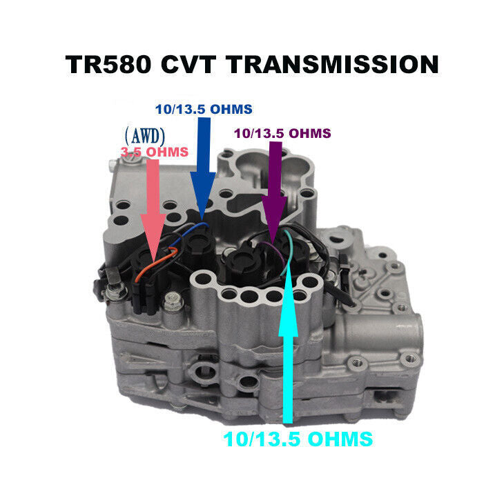ya 1 8.5.4 OE Torque Converter Locking Solenoid Valve for Subaru Lineartronic CVT TR580 690 2.5L 