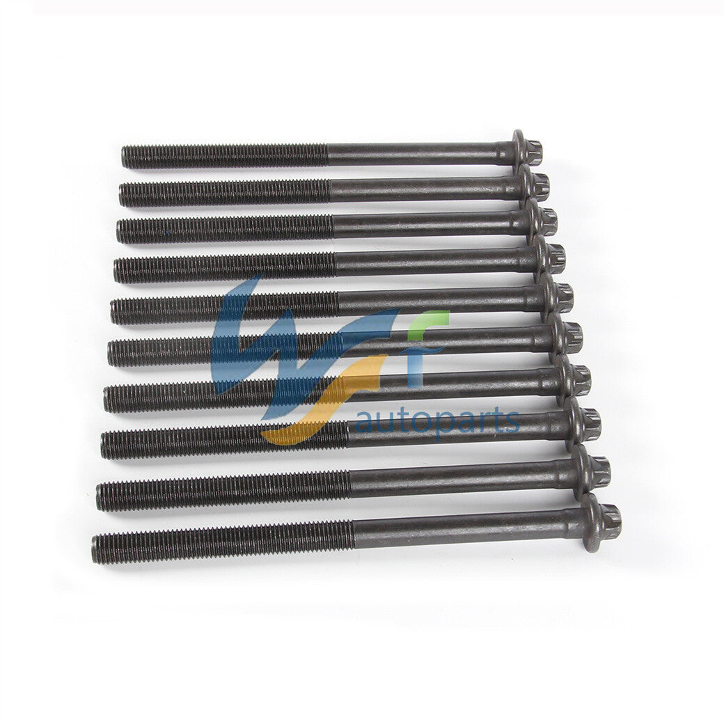 ya 5 8.7 10-Pack Cylinder Head Bolts for Mercedes-benz C280 CLK350 A2760160069