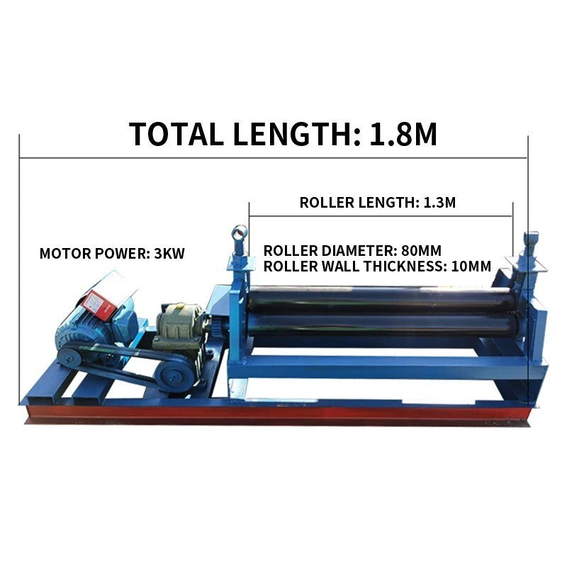 ya 26 8.1 Electric Plate Rolling Machine Teppan Plate Rolling Machine Pipe Rolling Machinea