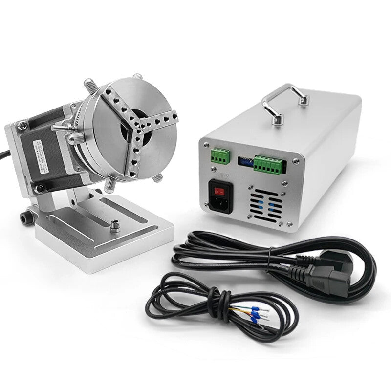 ya 26 8.1 Quick Clamping Rotary Shaft Marking Machine Stainless Steel Rotary Jiga