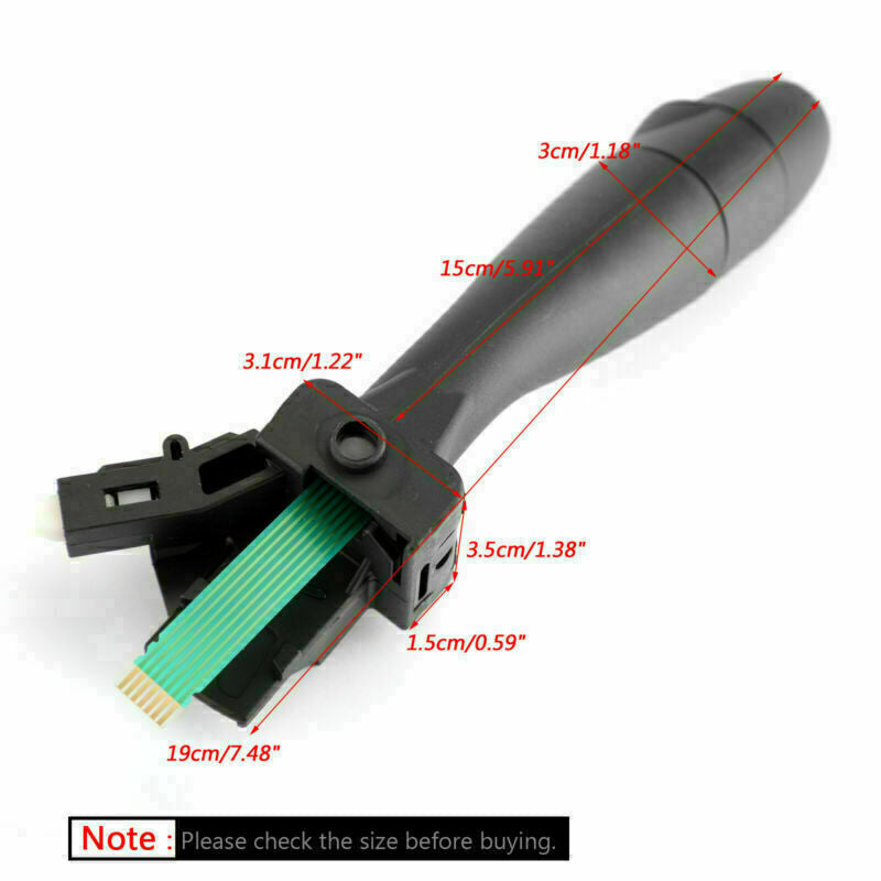 ya 1 8.5.2 Turn Signal Switch Blinker Lever 96595087XT Fits for Peugeot 206 301 307/405 407 408
