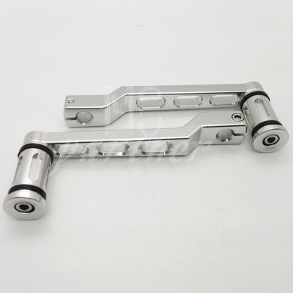 ya 5 8.7 Chrome Heel Toe Shift Lever W/ Shifter Peg for Harley Touring Softail Tri Glide