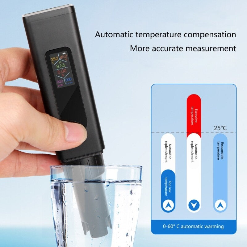 ya 26 Advanced Water Monitors Salinity Temperature Testing Tool ABS