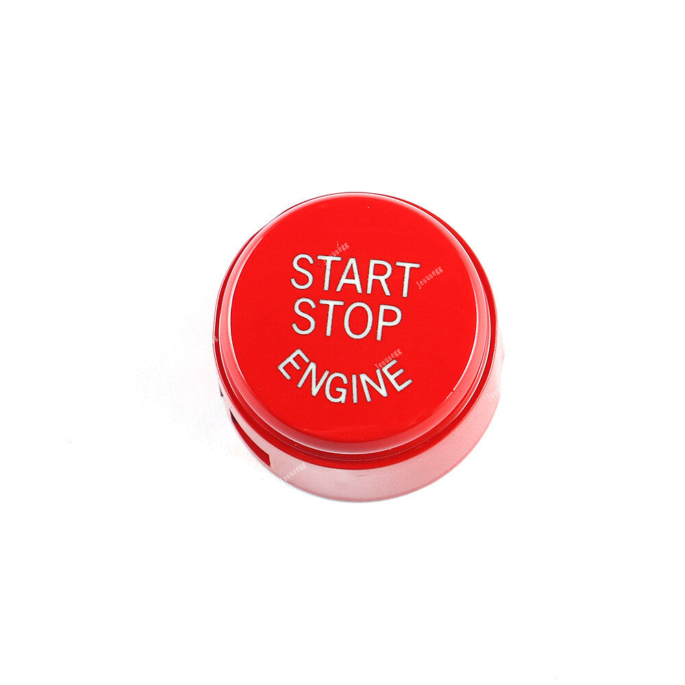 ya 13 Red Engine Start Stop Push Button Switch Cover for BMW 5 6 Series F01 F02 F10