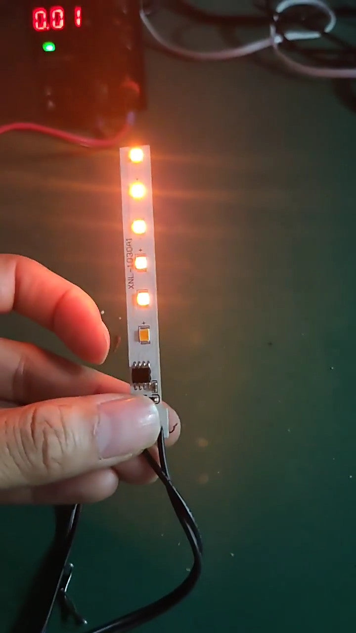 ya 14 10PCS 12LED 1.2V Solar Flame Light Control Board Solar Candle Lamp Circuit Board