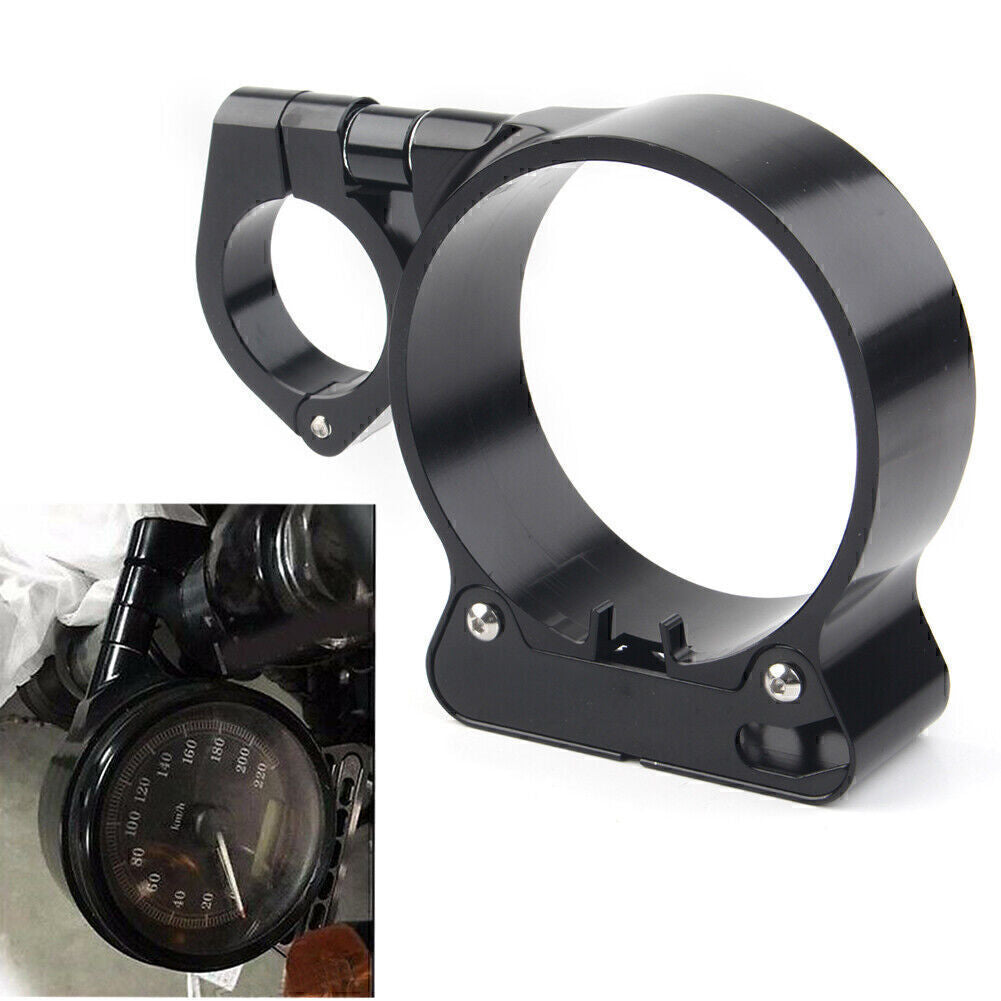 ya 2 6.29 39mm/16 Side Mount Speedo Relocation Bracket Fit for Harley Sportster XL 883 1200