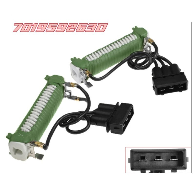 ya 10 10.28 701959263D 2X Engine Cooling Fan Resistor for EuroVan Transport Vehicles 19