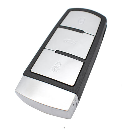 ya 5 8.7 for VW for VW for Passat B6 B7 CC 3-Button Remote Car Key Fob Case Shell + Blade