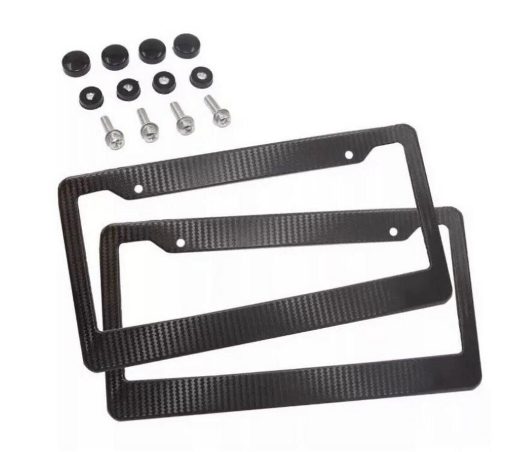 ya 1 8.5.1 Car License Plate Frame Cover Hood Rear Boot White Silicone for Mercedes 