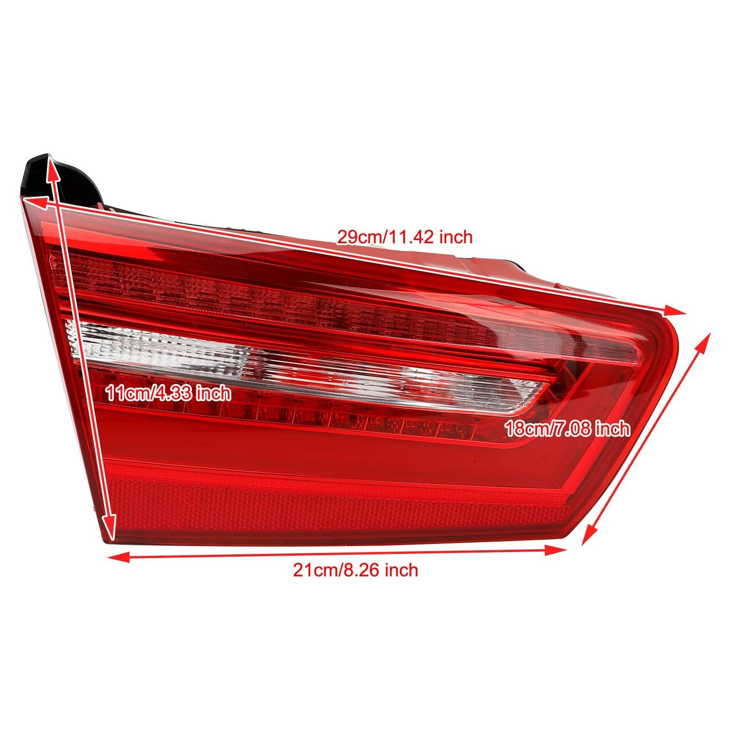 ya 1 8.5.2 Left Inner Trunk LED Tail Light Lamp for AUDI A6 C7 2012-2015 P1