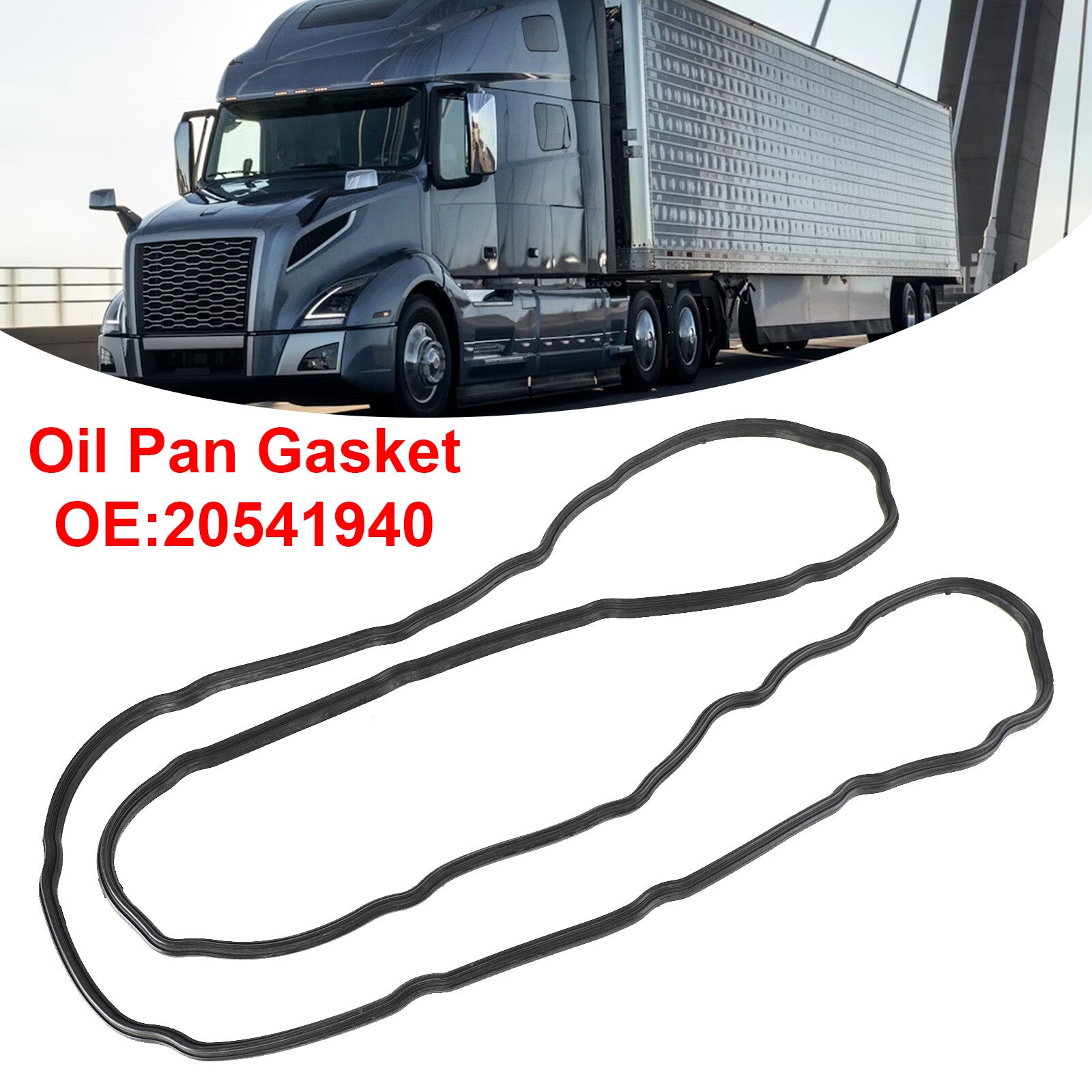 ya 1 8.5.1 New Oil Pan Gasket 20541940 for Volvo D13 Truck Diesel Engine