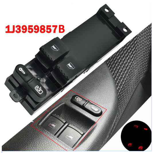 ya 1 8.5.2 for VW for Golf MK4 Door Master Power Window Switch Left Driver Side Front 1J3959857