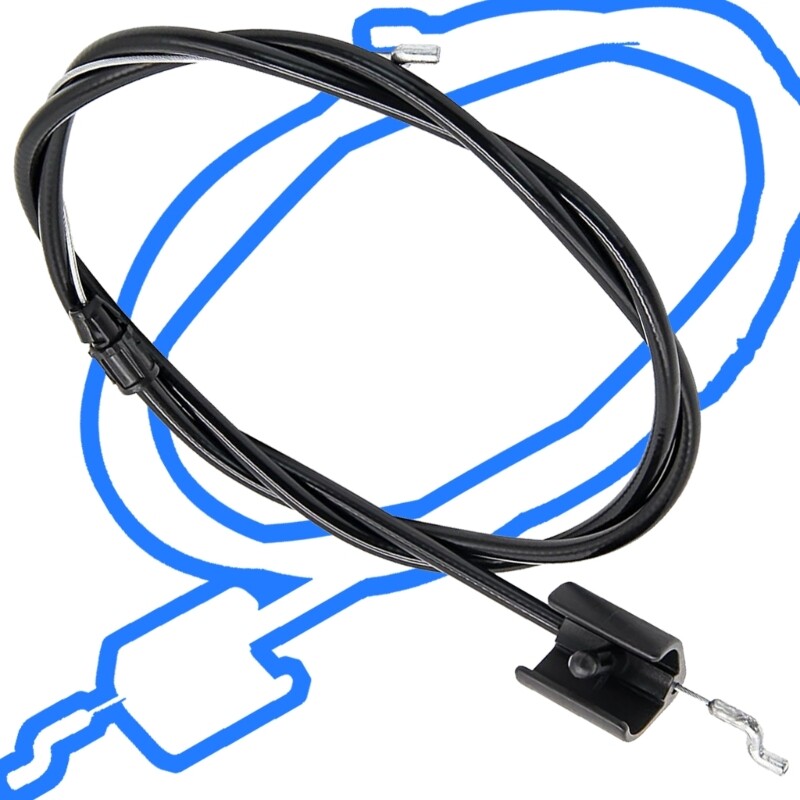 ya 14 Throttle Pull Cable Chainsaw Parts for Lawn 7101395YP Bail Cable