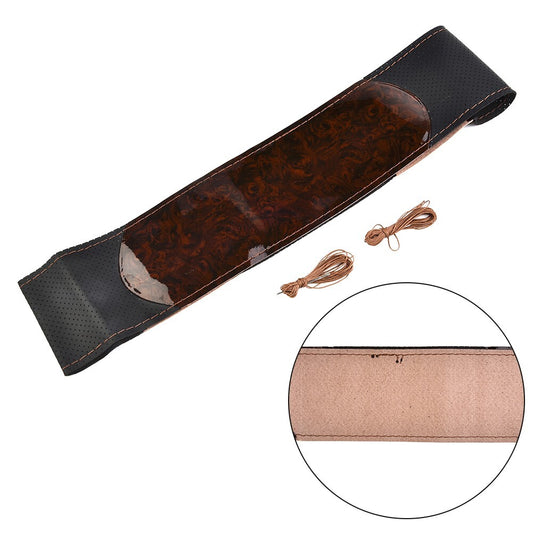 ya 8 5.27 Steering wheel cover leather DIY steering wheel protection anti slip suitable for 37~38 cm