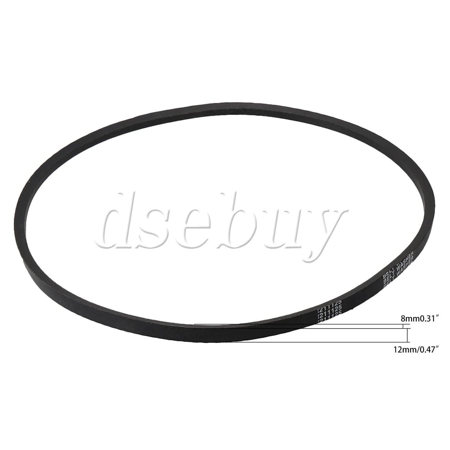 ya 26 Rubber Washing Machine Accessories Drive Pump Belts 211124 211125 Black