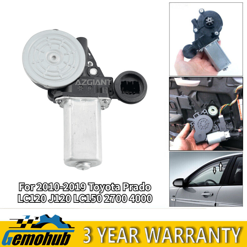 ya 1 6.30 Passenger Window Lifter Regulator Motor Front Right for Toyota Prado LC120 LC150